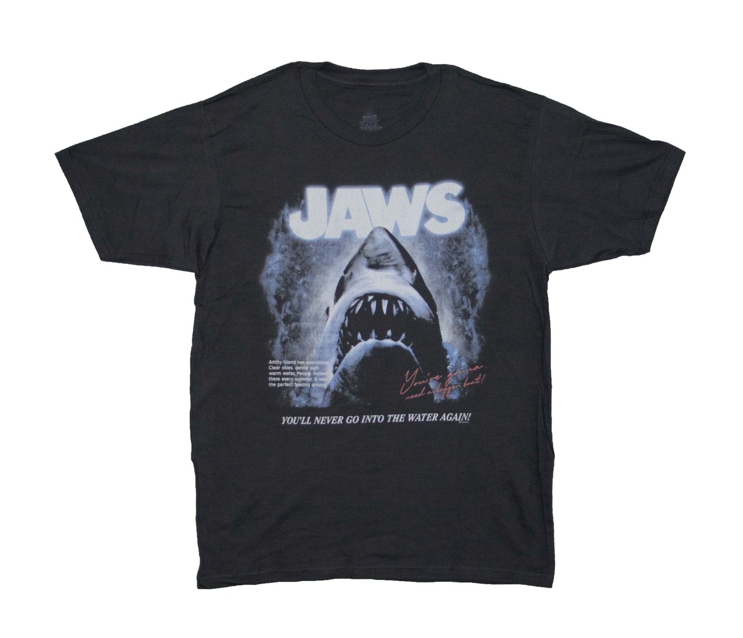 Jaws - Never Again Poster - GREY