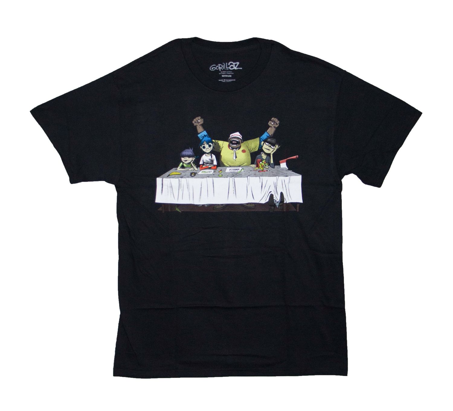 Gorillaz - Still Life Table - BLK
