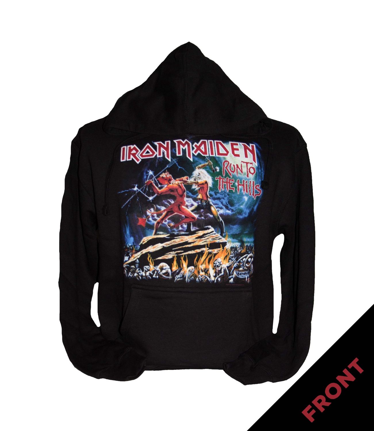 Iron Maiden - Run To The Hills Pullover Hoodie - BLK