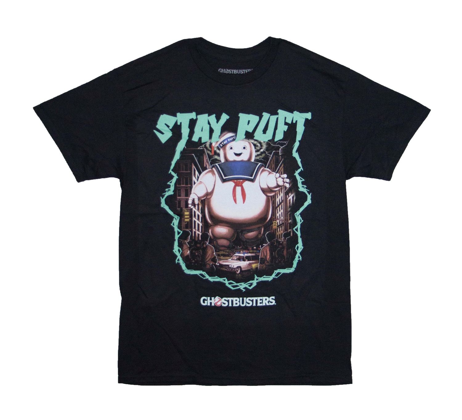 Ghostbusters - Neon Stay Puft - BLK