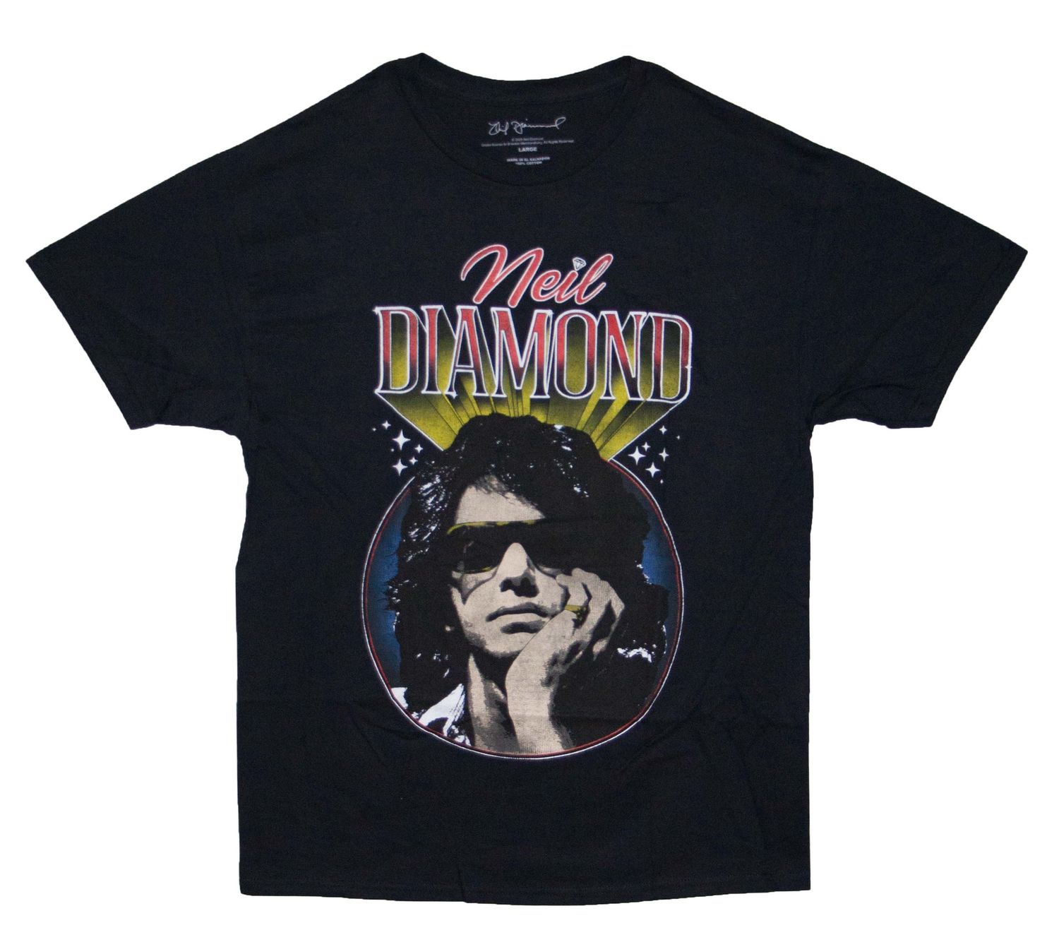 Neil Diamond - Vintage Photo - BLK
