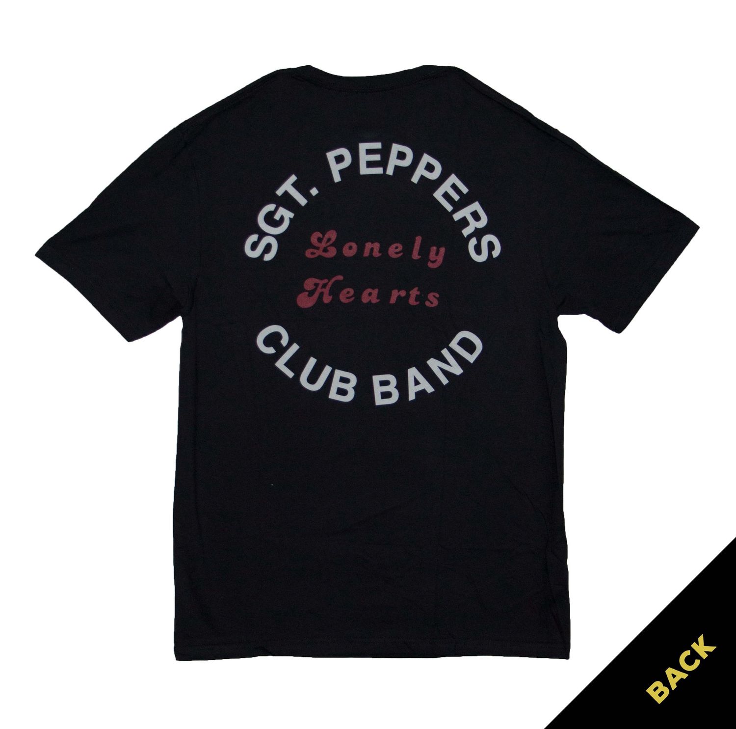 The Beatles - Sgt. Pepper's Drum Photo Cut-Out - BLK