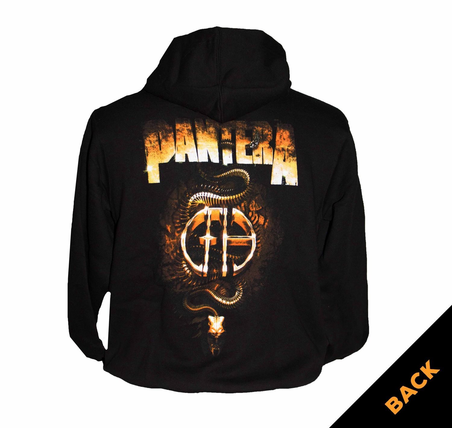 Pantera - Brass Snake Pullover Hoodie - BLK