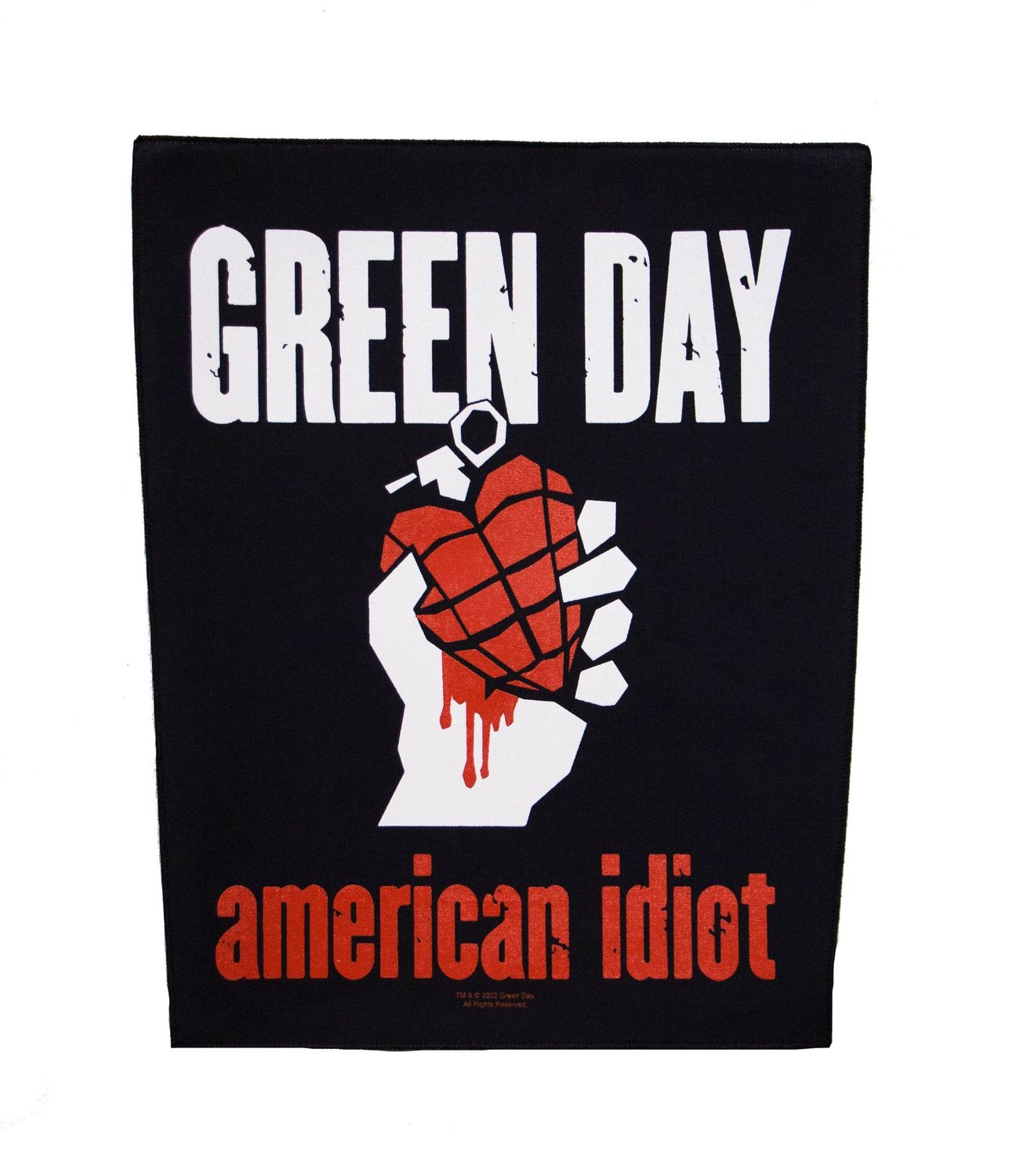 Green Day American Idiot Backpatch