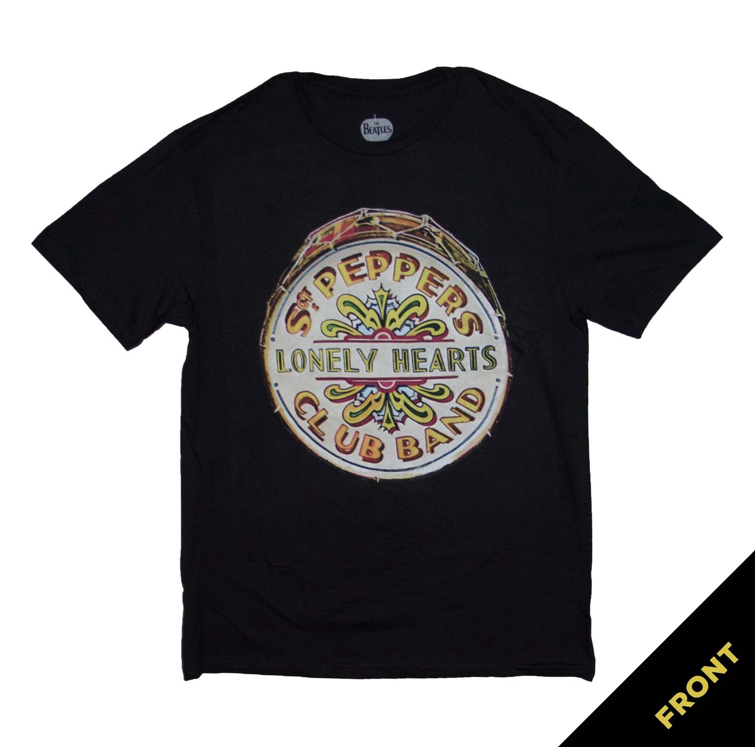 The Beatles - Sgt. Pepper's Drum Photo Cut-Out - BLK