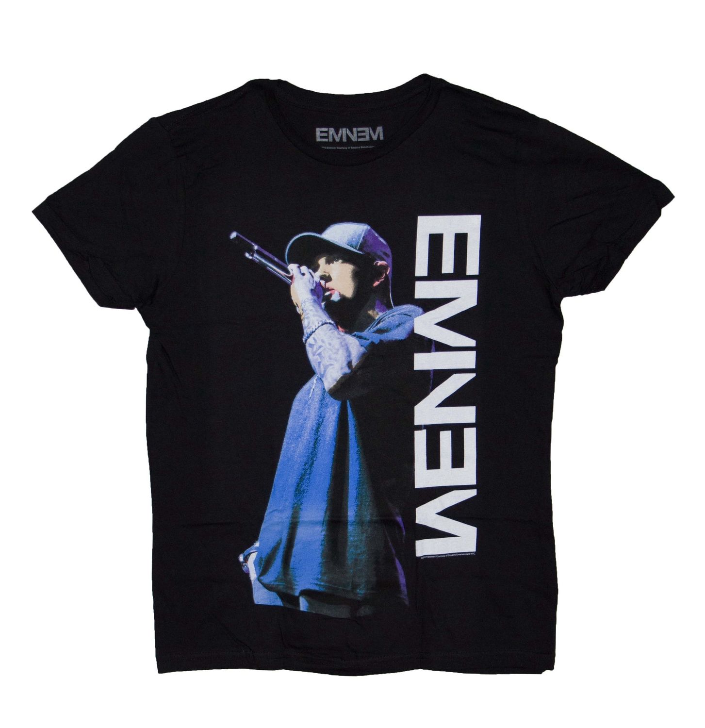 Eminem Mic Pose Women's Tee - BLK