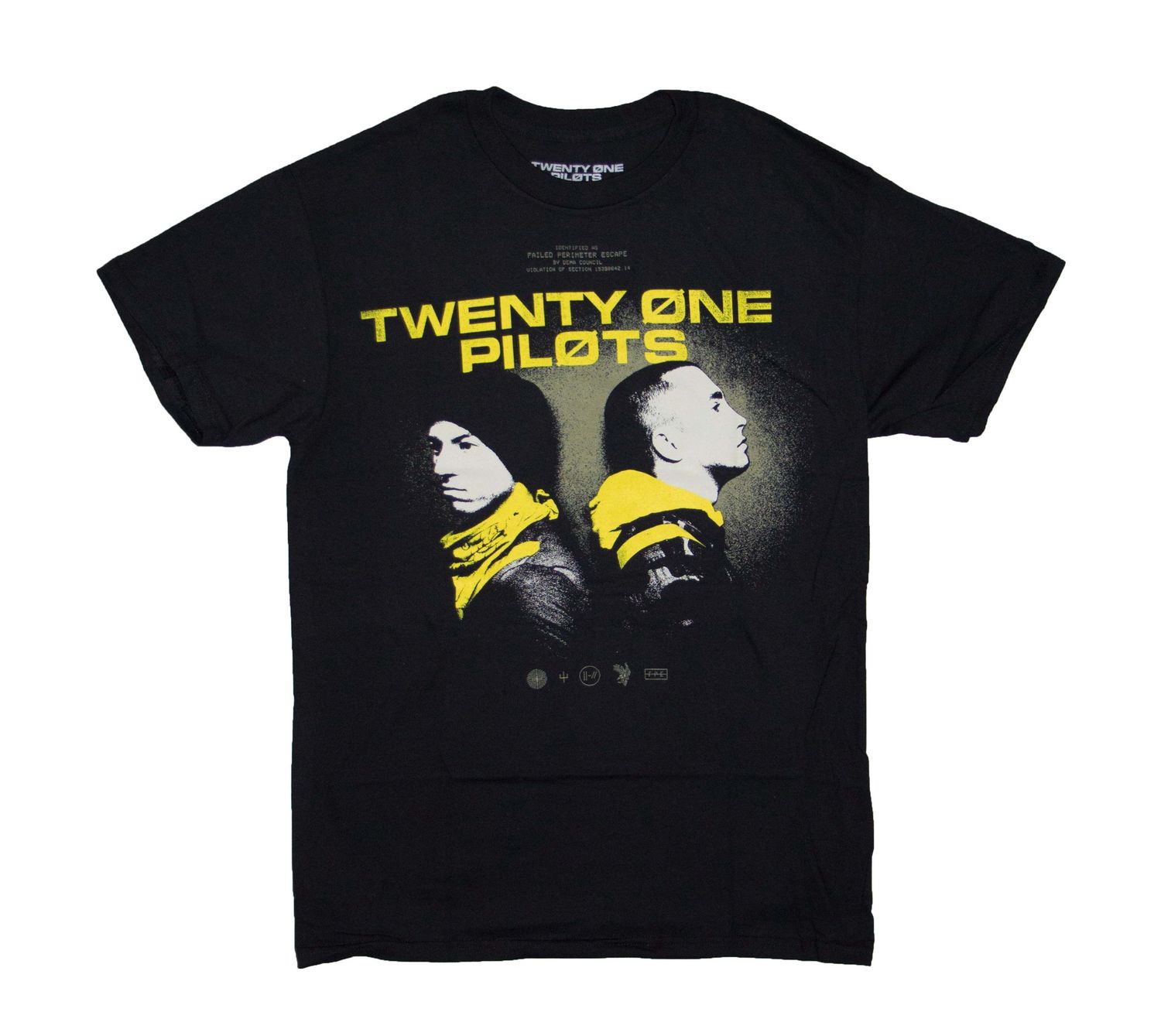 Twenty One Pilots - Back2Back - BLK