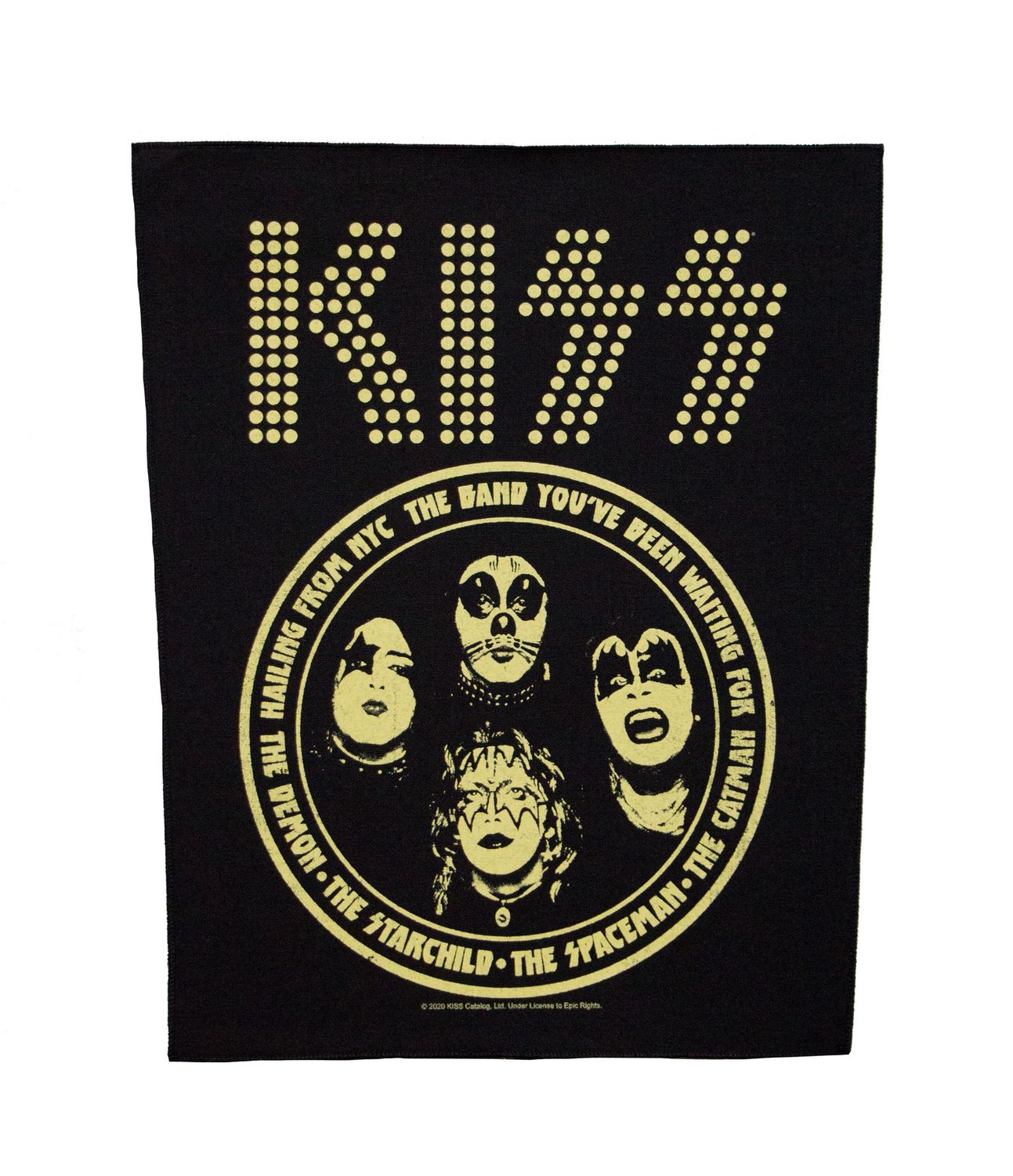 Kiss - Hailing From NYC - Backpatch