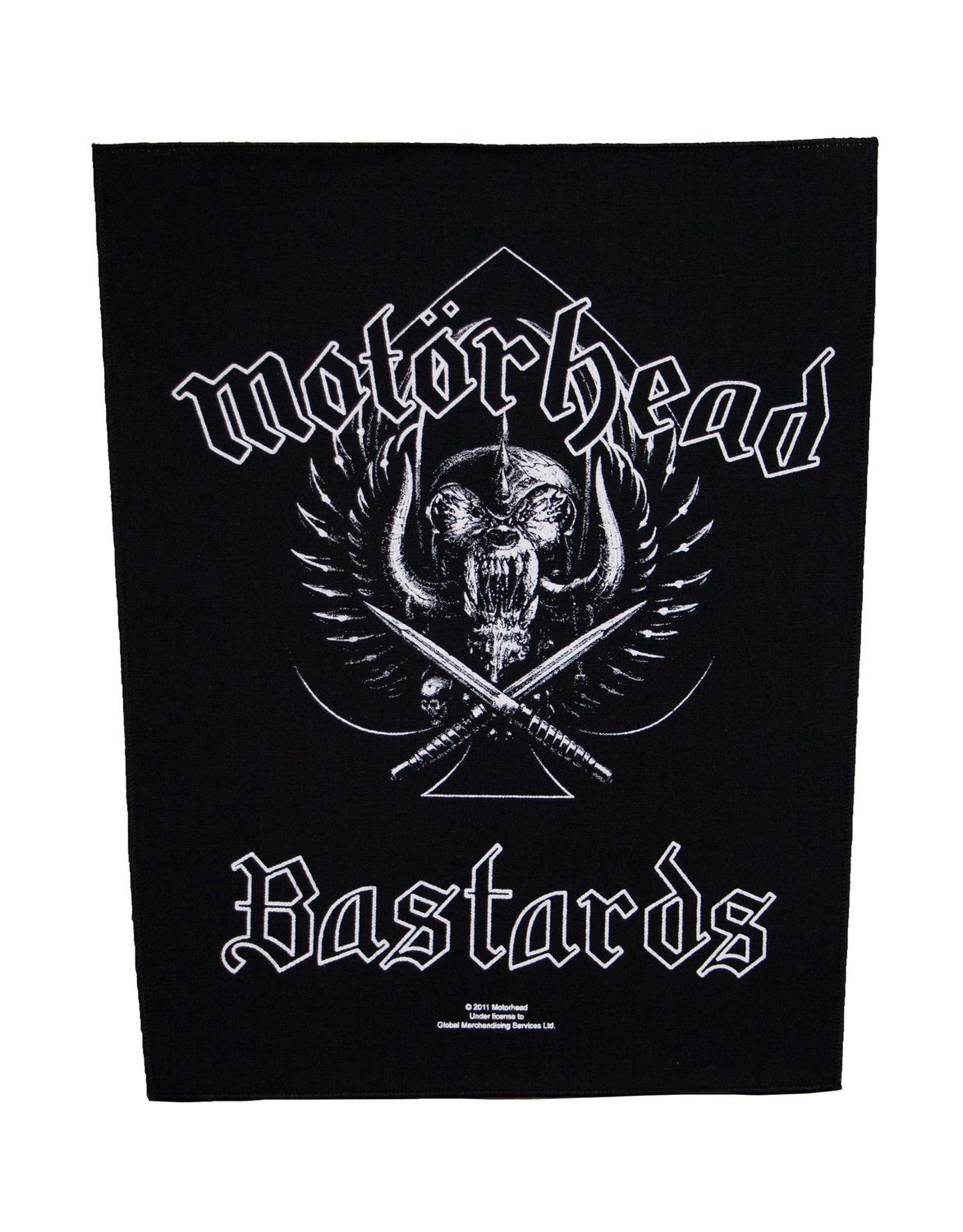 Motorhead Bastards Backpatch