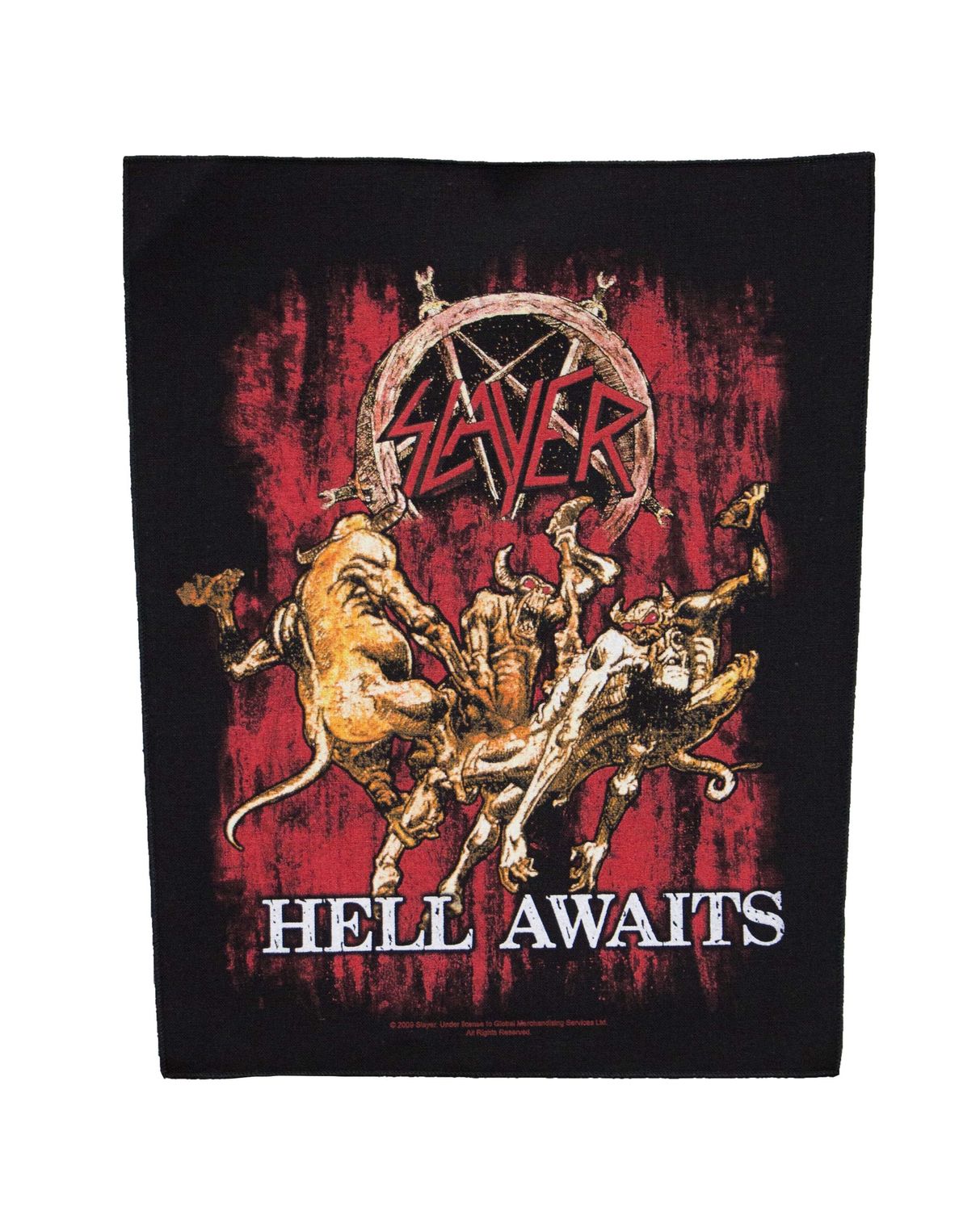 Slayer Hell Awaits Backpatch