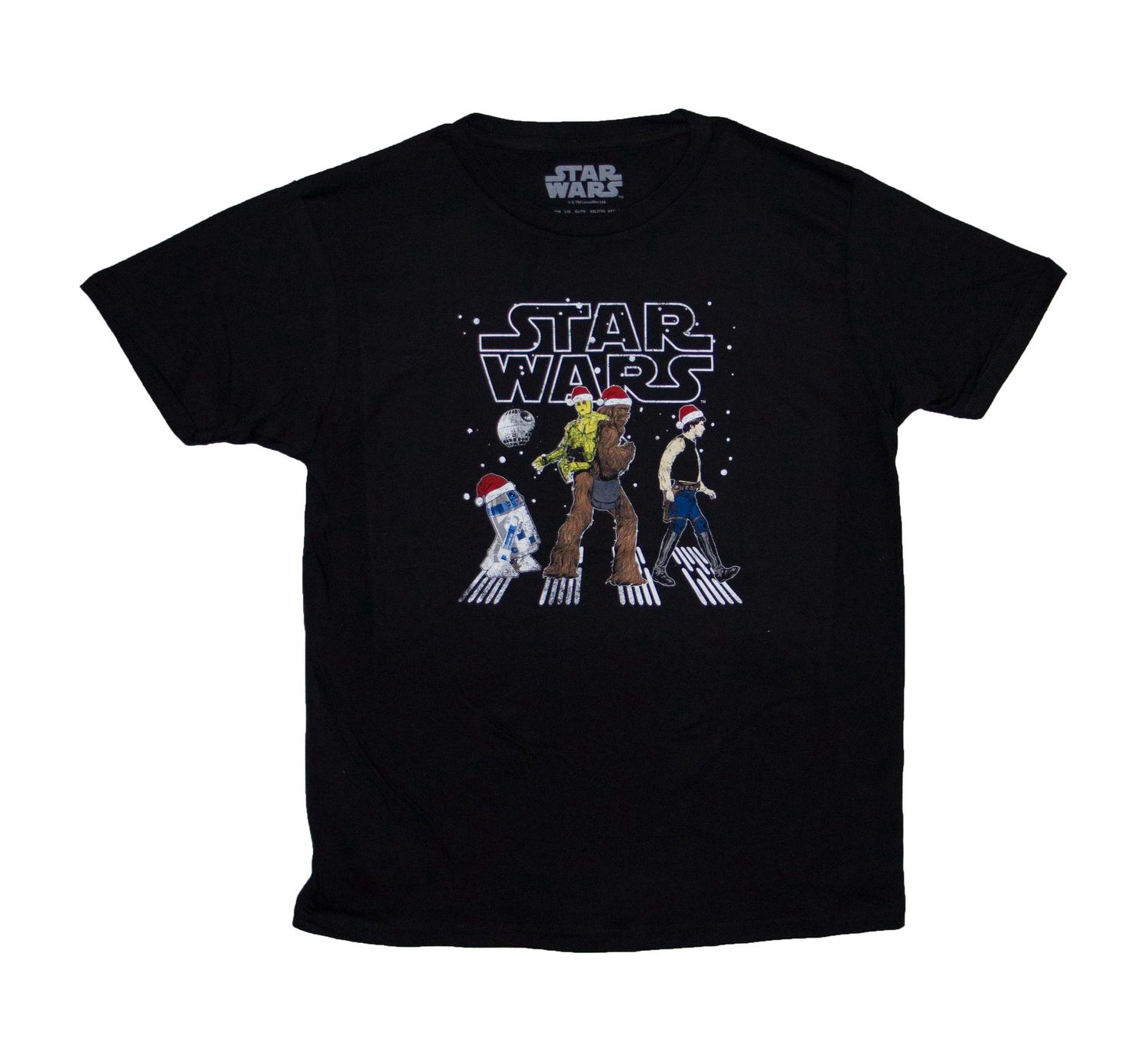 Star Wars - Abbey Road (Santa Hats) -BLK
