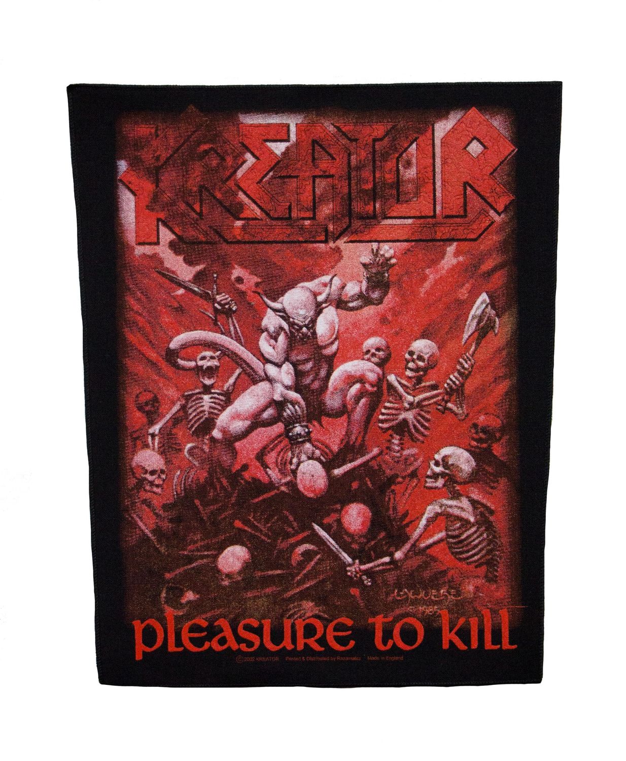 Kreator Pleasure to Kill Backpatch