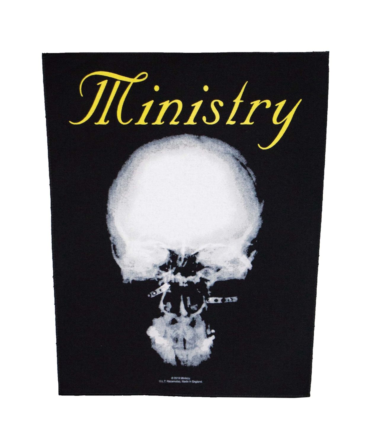 Ministry the Mind is a Terrible Thing to Taste Backpatch