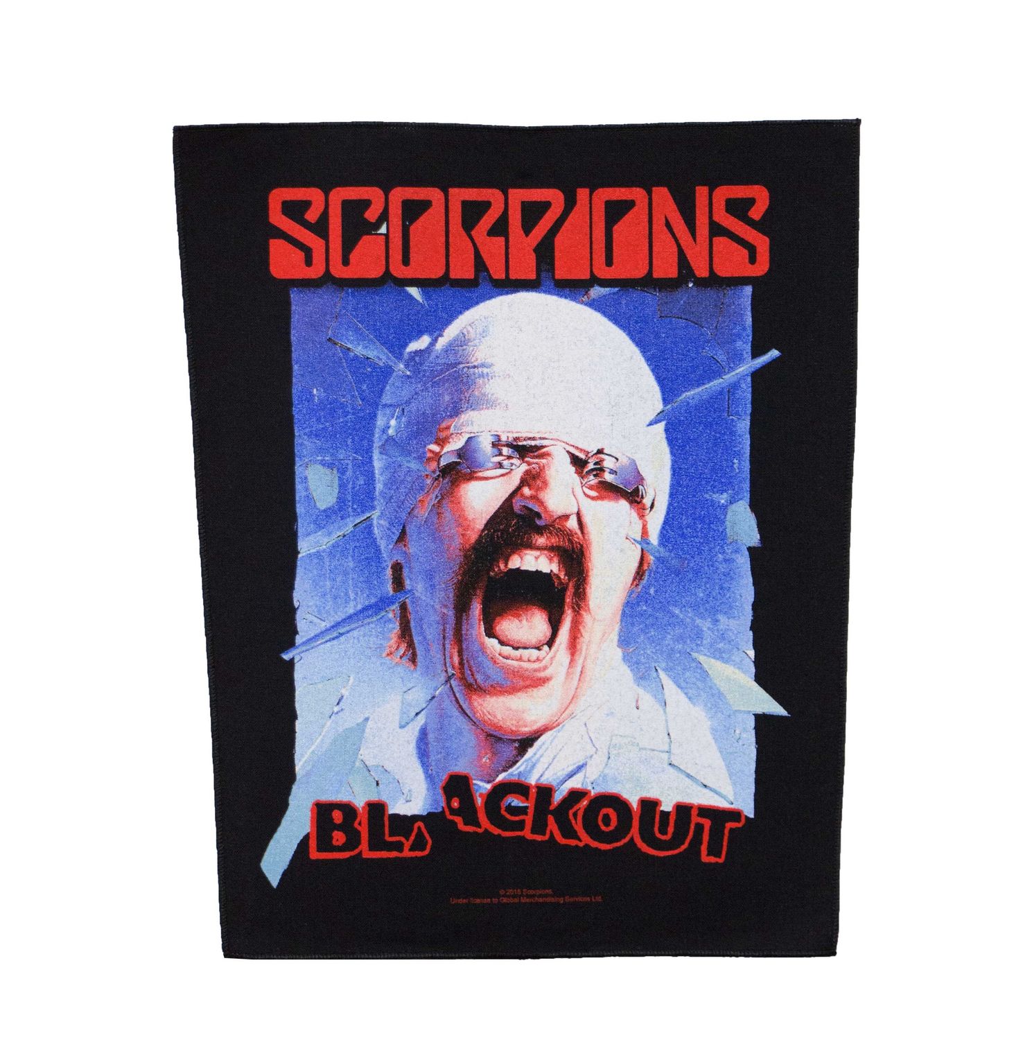 Scorpions Blackout Backpatch