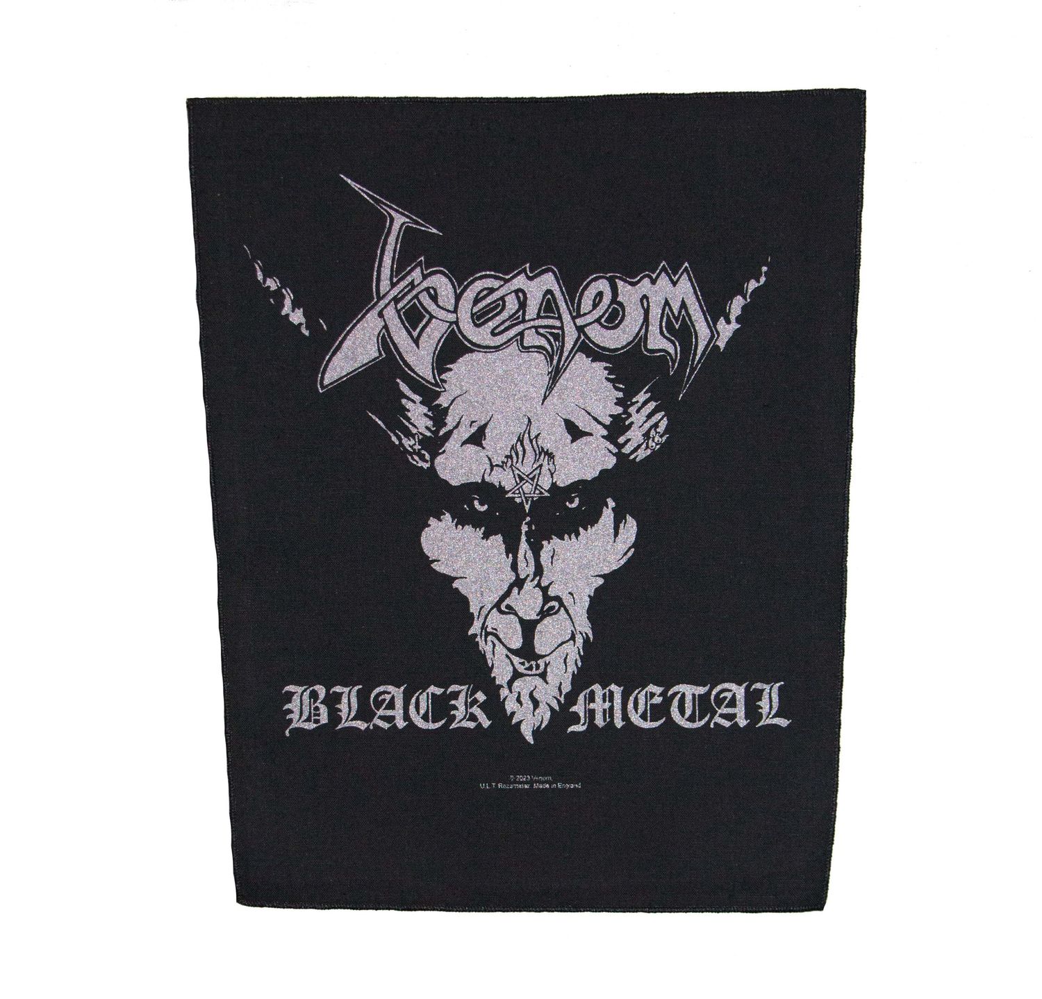 Venom Black Metal Backpatch