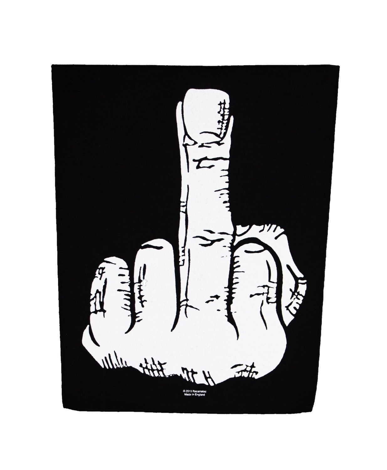 Middle Finger Sew-On Backpatch