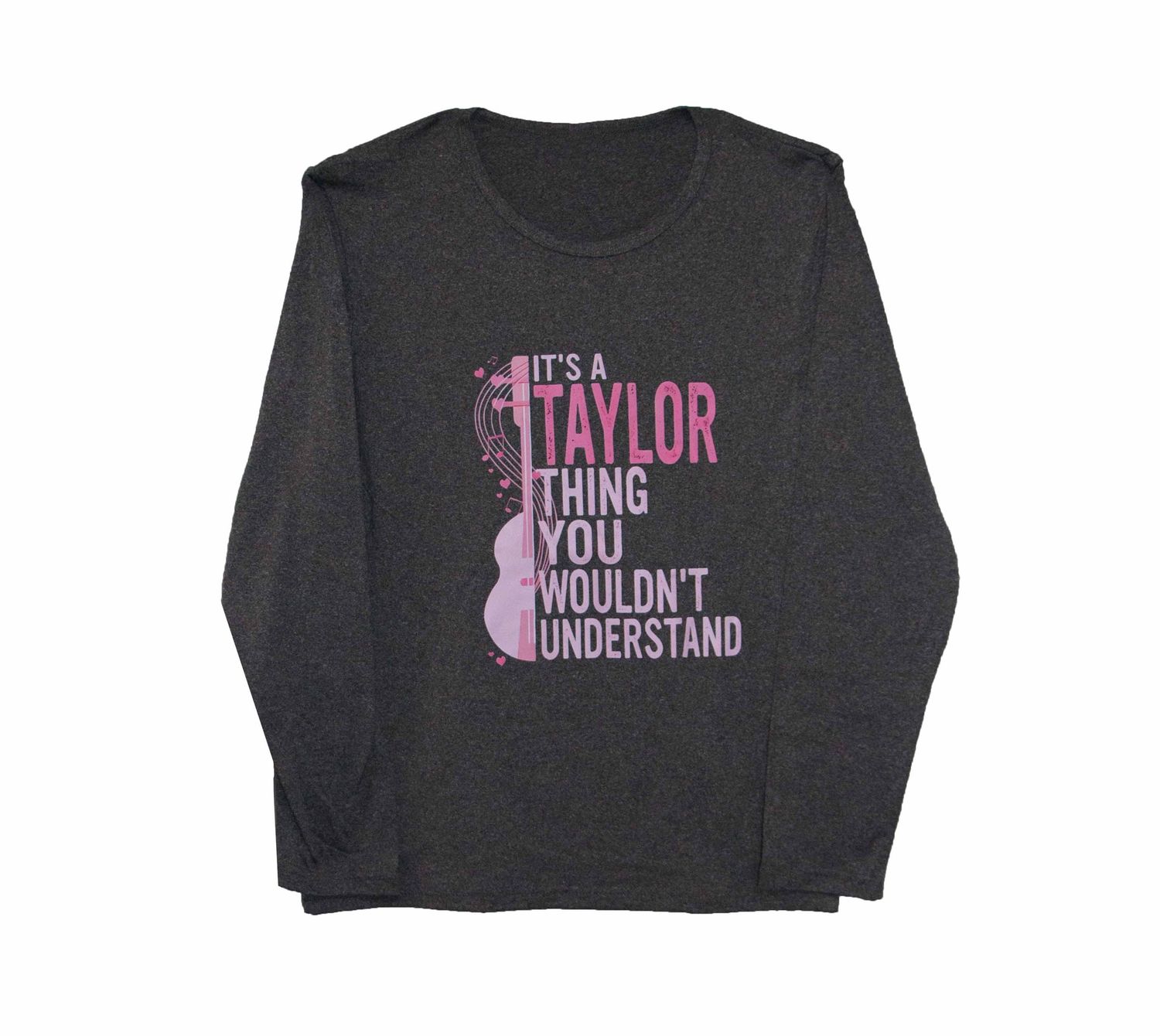 Swiftie - "You Wouldn't Understand" Women's Longsleeve - DARK GREY