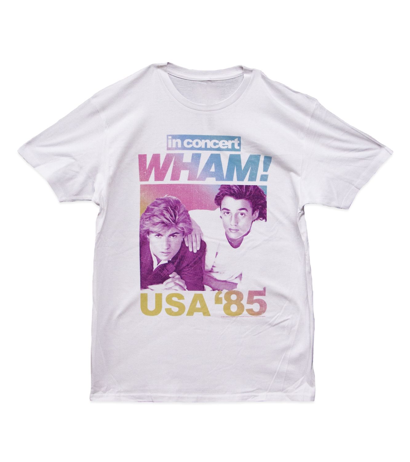 Wham! USA 85 Gradient - White