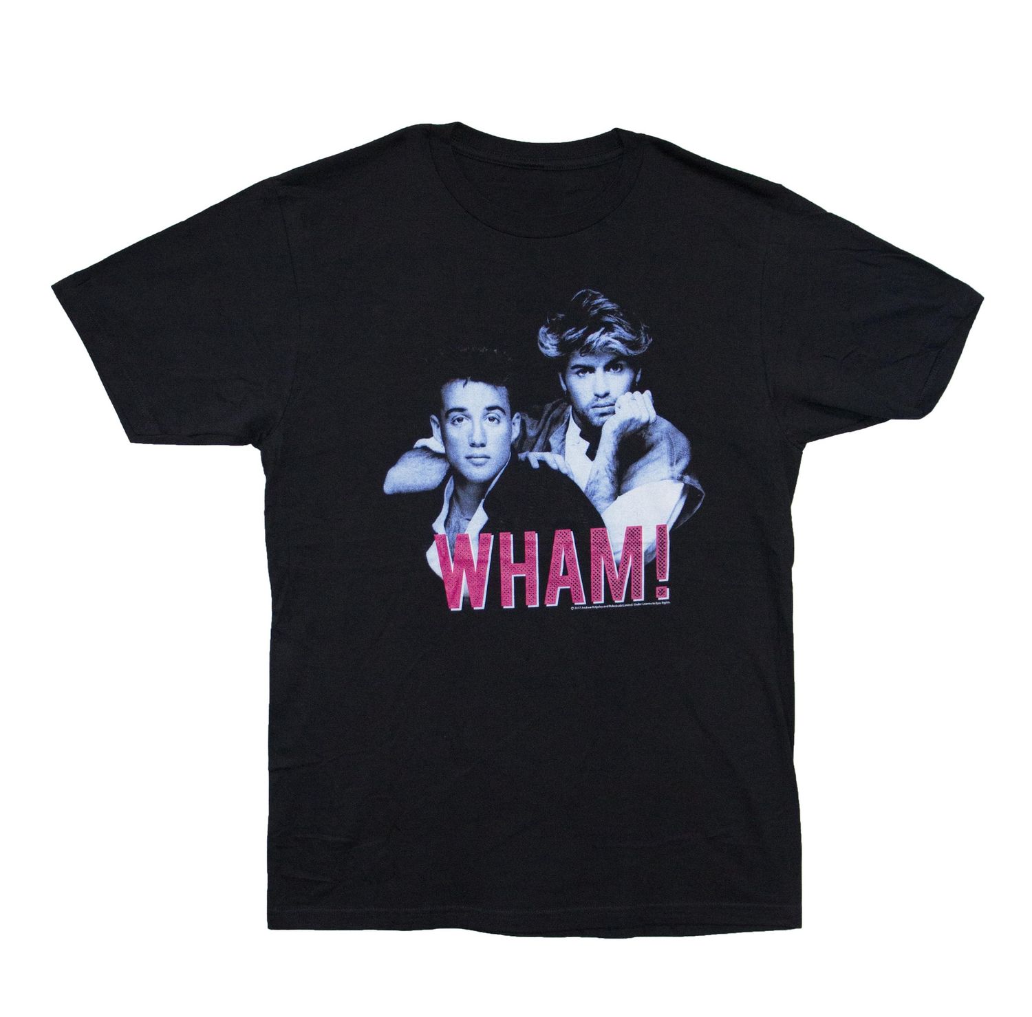 Wham! Blue &amp; Pink - Black