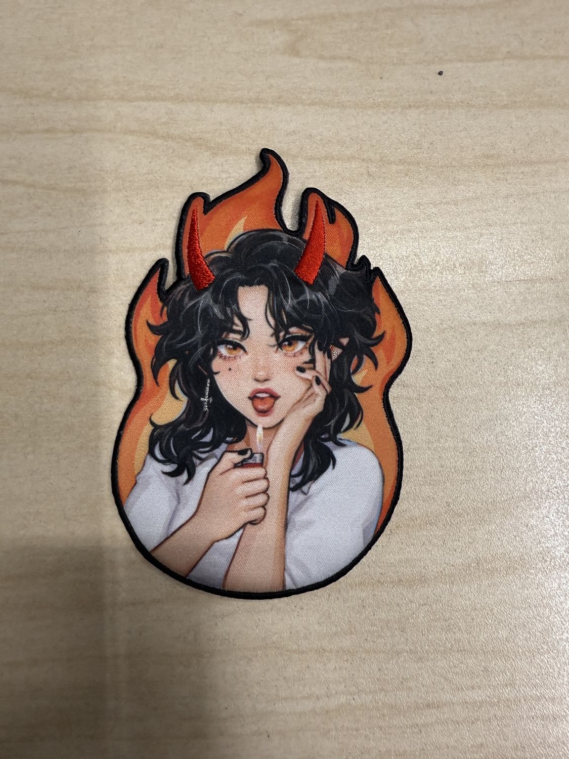 Ivy Dolamore - Demon Girl Iron-On Patch