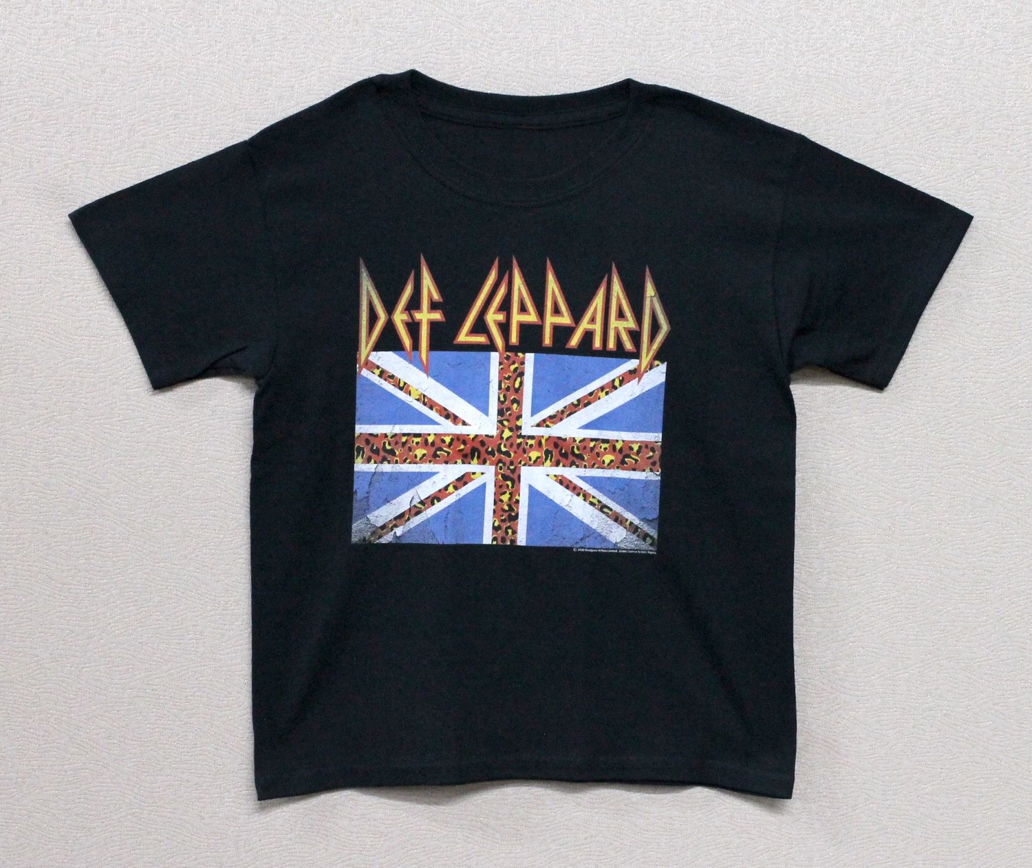 Def Leppard Flag Youth - Black