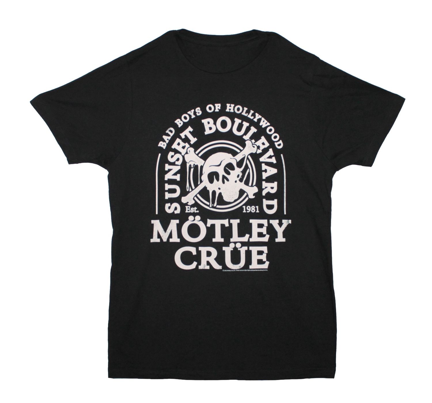 Motley Crue Sunset Boulevard - Black