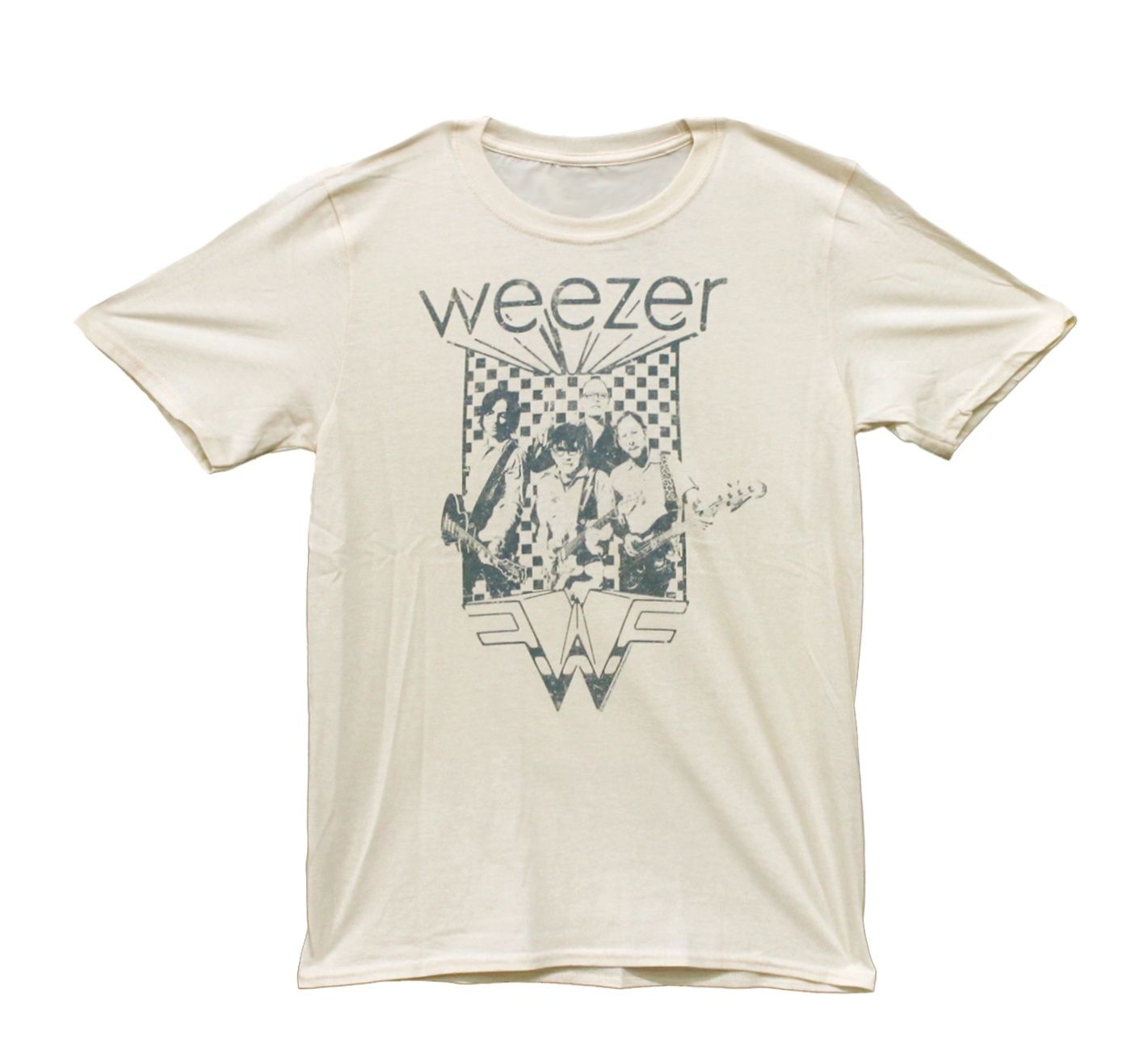Weezer Blue Checkered Box - CREAM