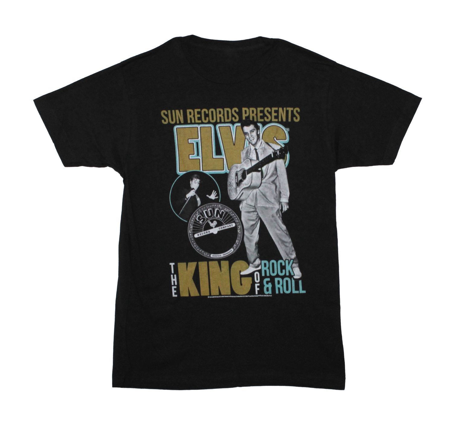 Elvis the King of Rock - BLK