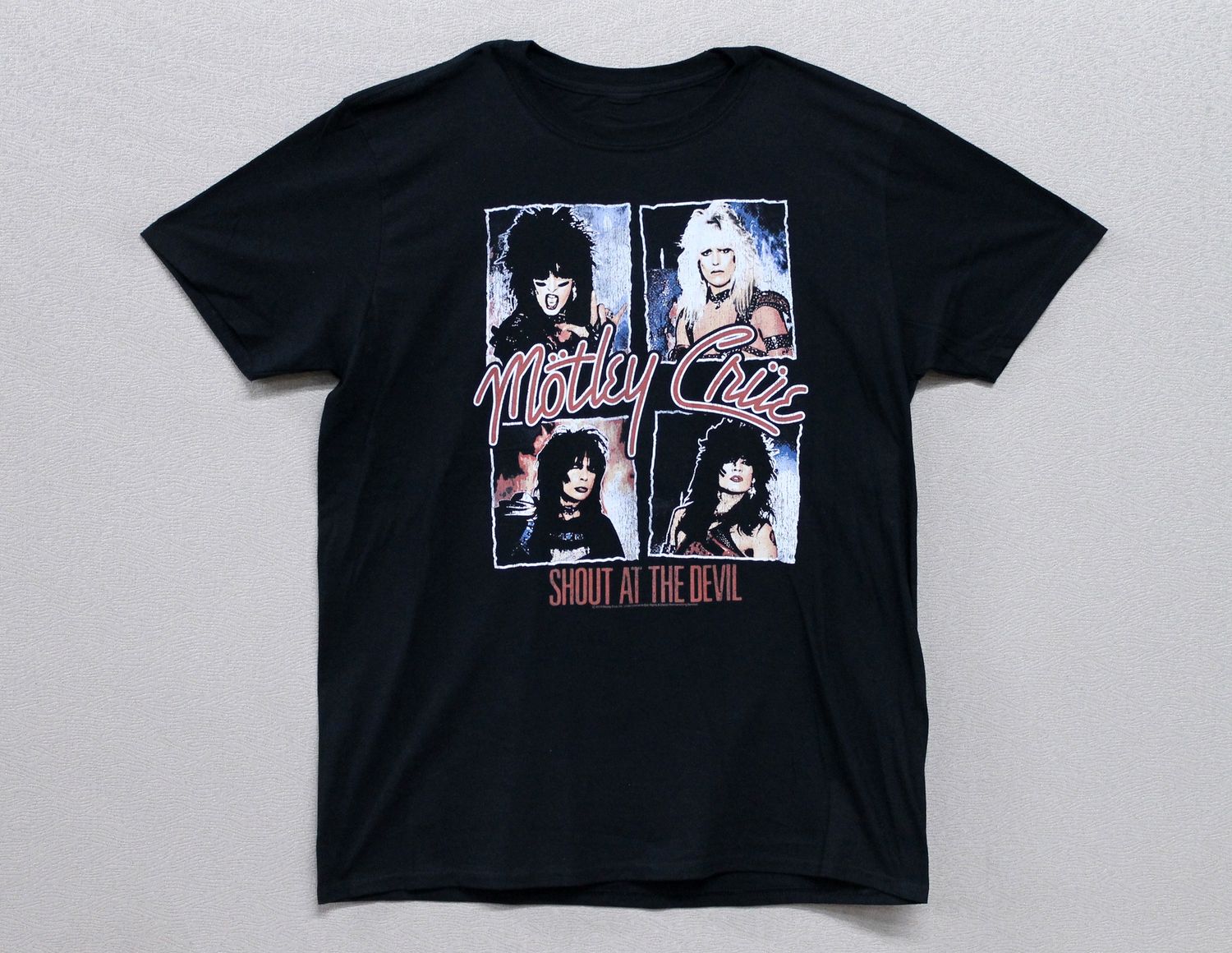 Motley Crue Shout at the Devil - Black