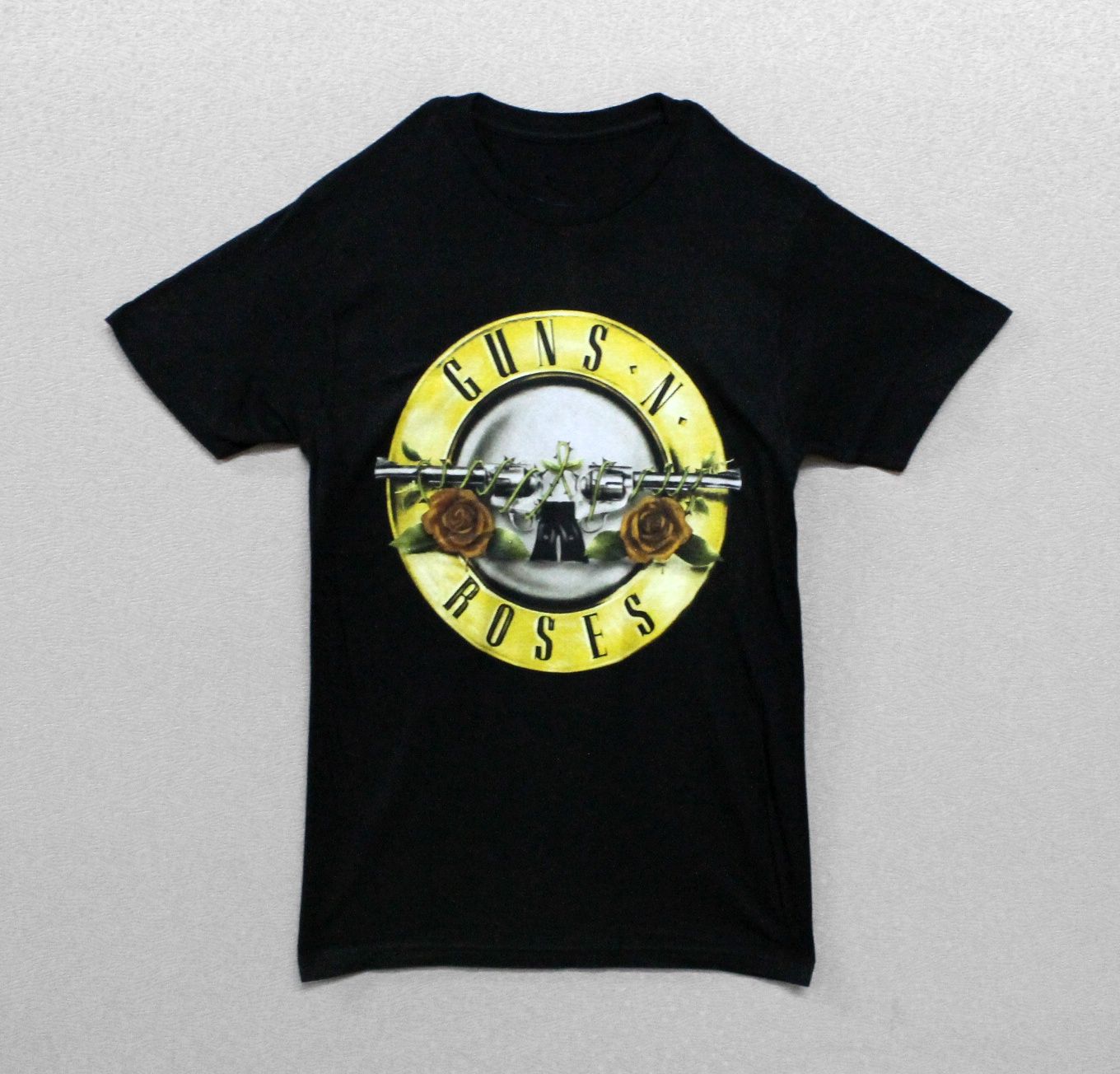 Guns N Roses Bullet Faded - Black