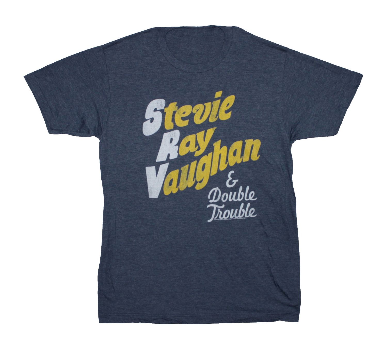 Stevie Ray Vaughan Notes - Navy Heather