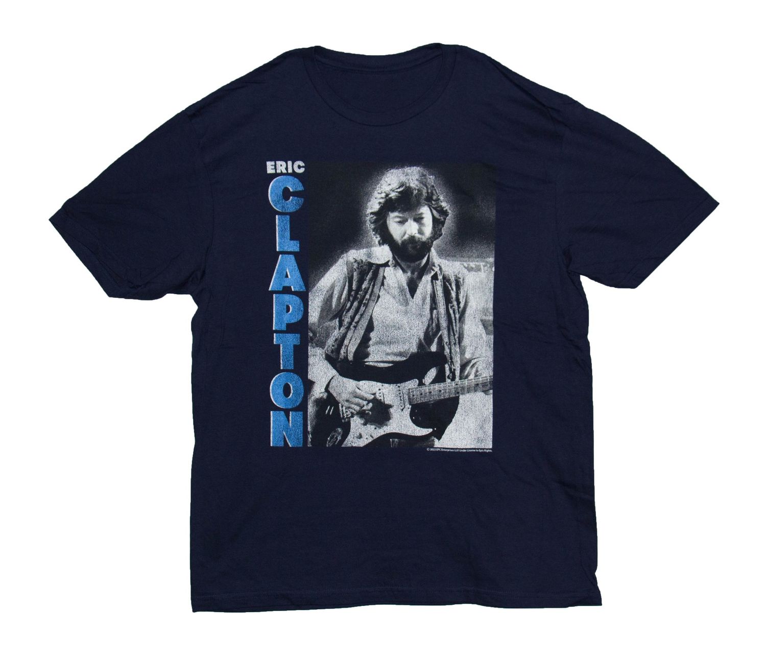 Eric Clapton - B&amp;W Photo - NAVY