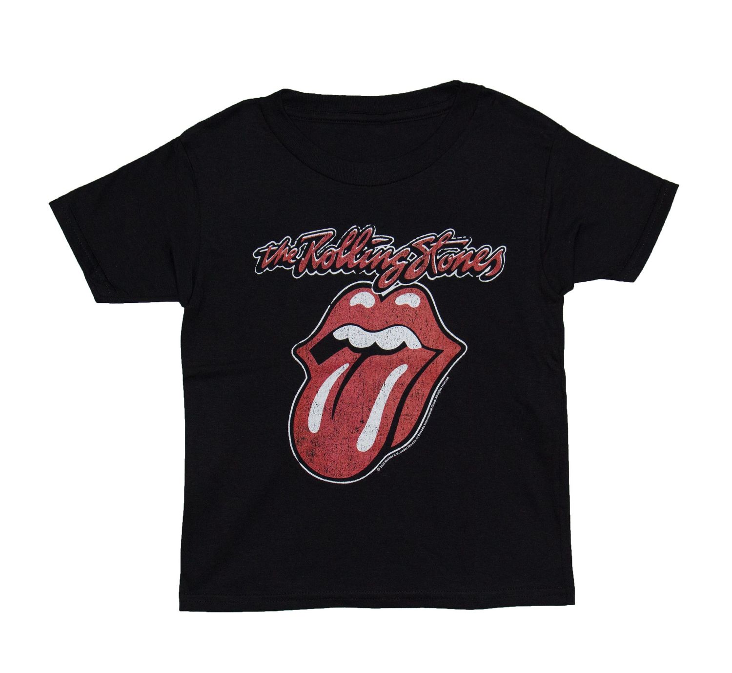 Rolling Stones - Vintage Tongue Youth Tee - BLK