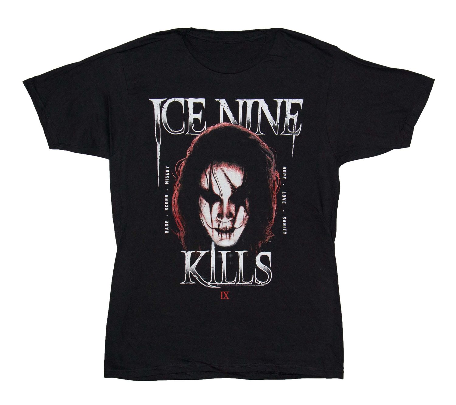 Ice Nine Kills - Crow Face - BLK