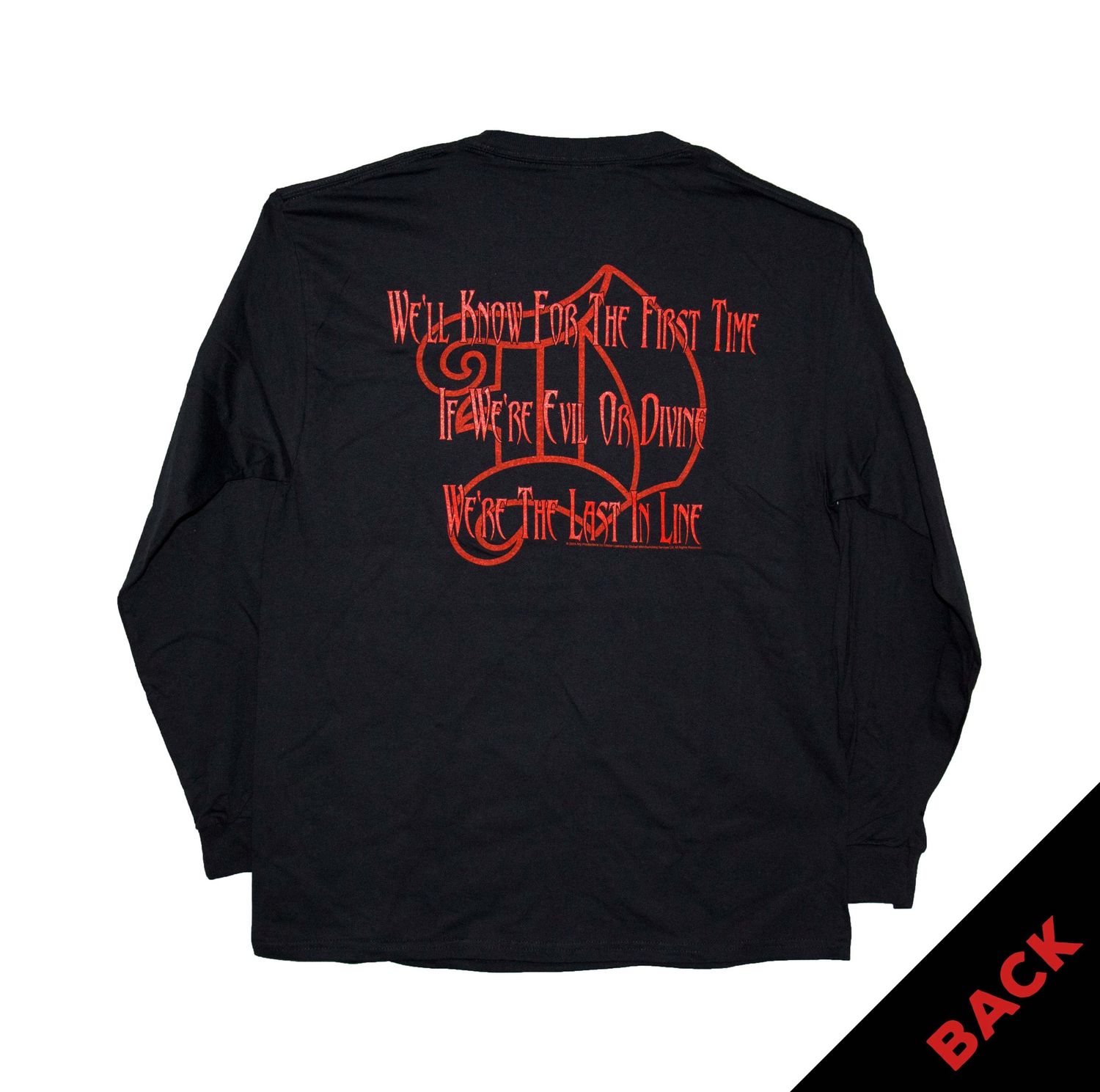 DIO - Last In Line Longsleeve - BLK