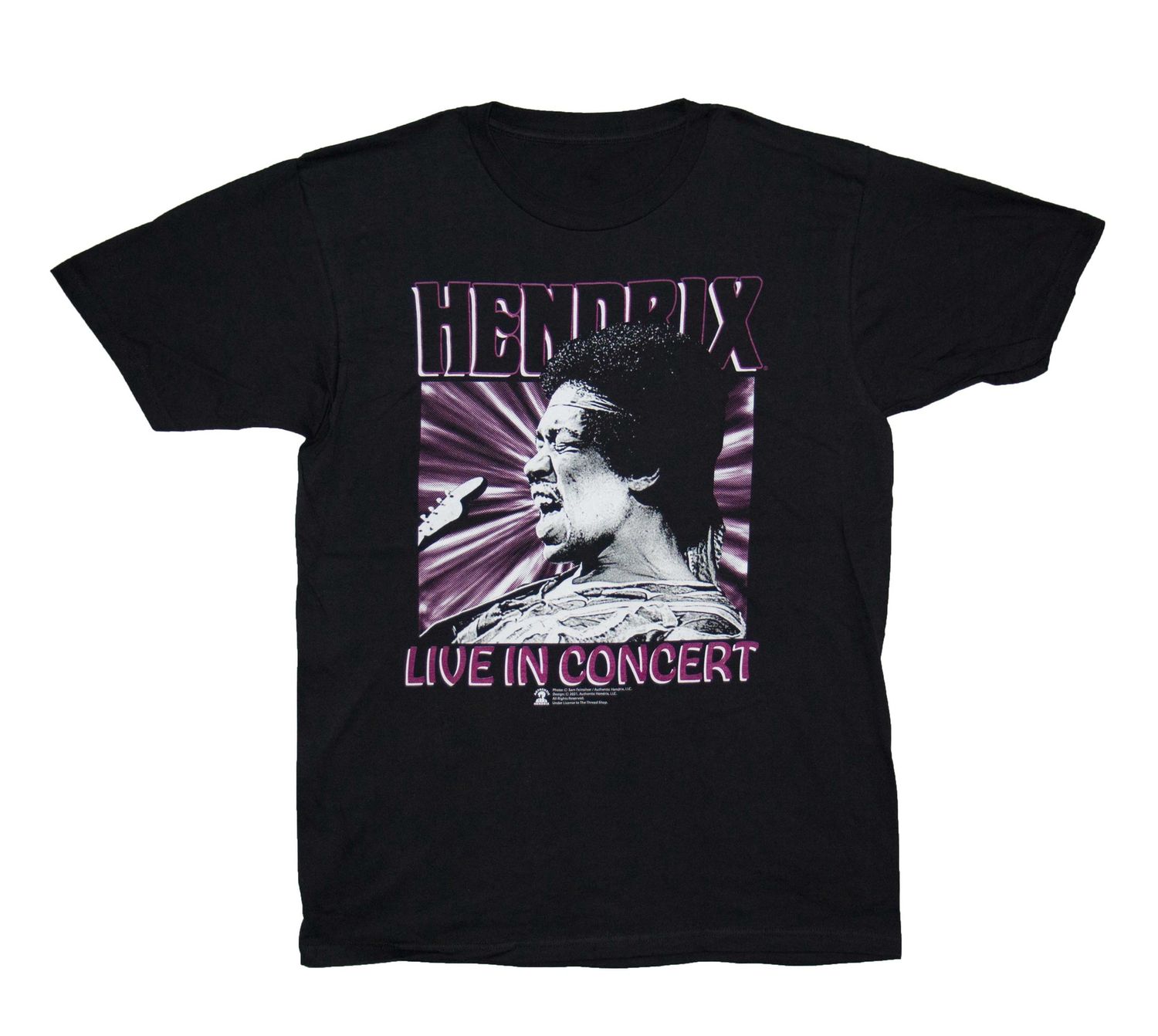 Jimi Hendrix - Live in Concert - BLK