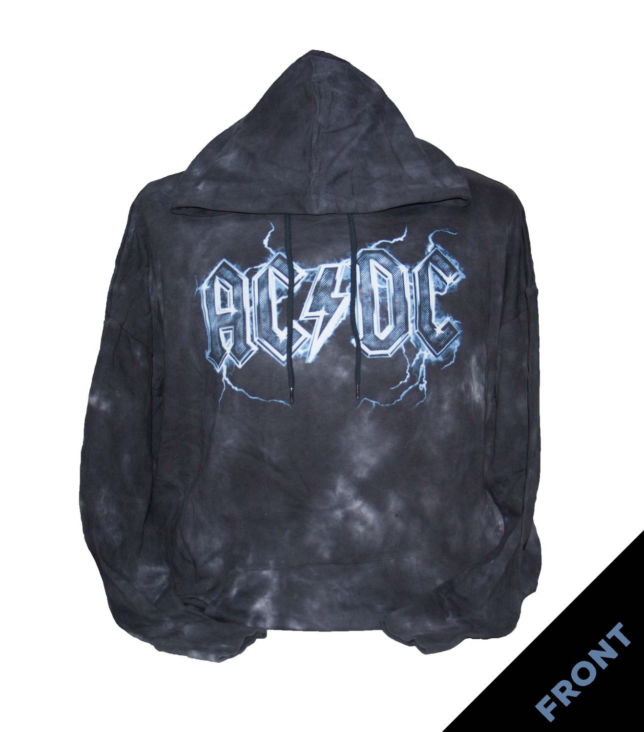 AC/DC World Tour Pullover Hoodie - GREY WASH