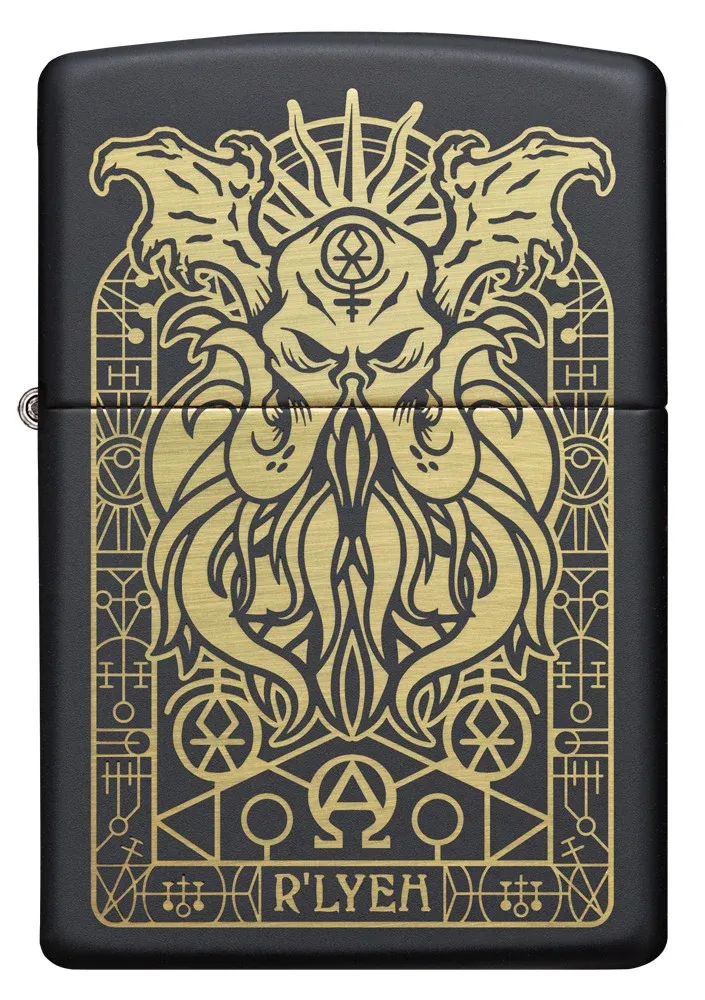 Cthulhu Monster Gold Zippo 29965