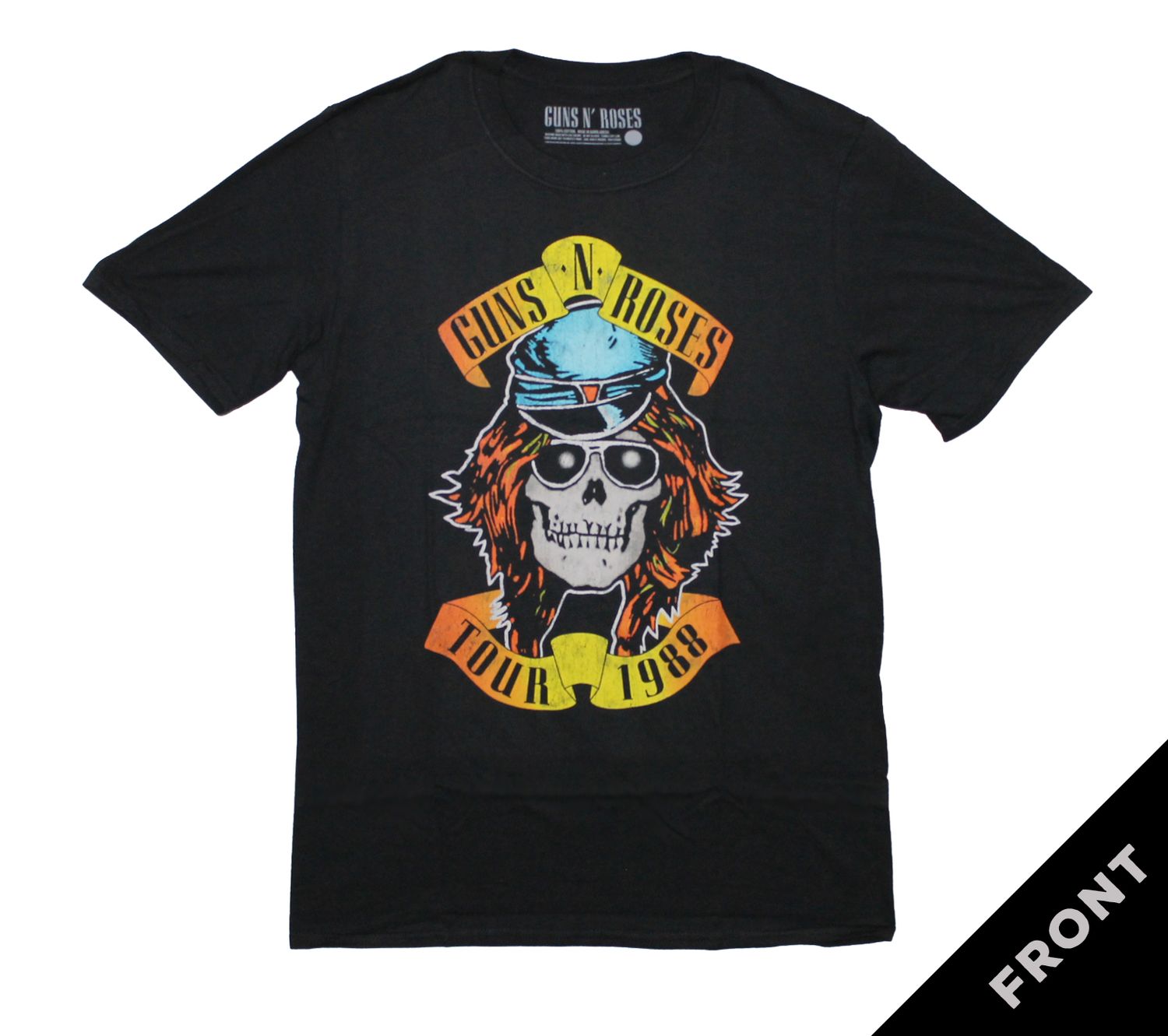 Guns N Roses Appetite Tour 88 Axl - Black