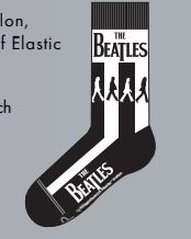 Beatles - Abbey Road Crossing - Crew Socks