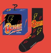 David Bowie - Gift Box Logo - Socks
