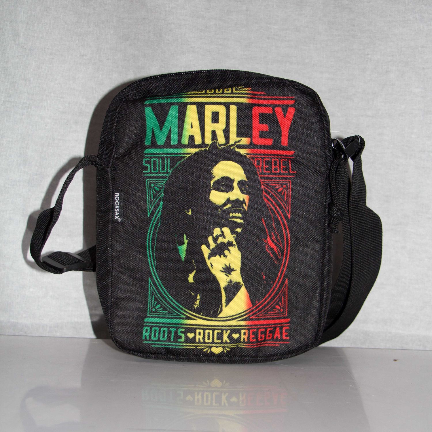 Bob Marley Roots Rock Reggae Crossbody Bag