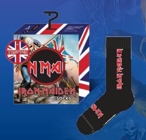Iron Maiden - Gift Box Logo - Sock