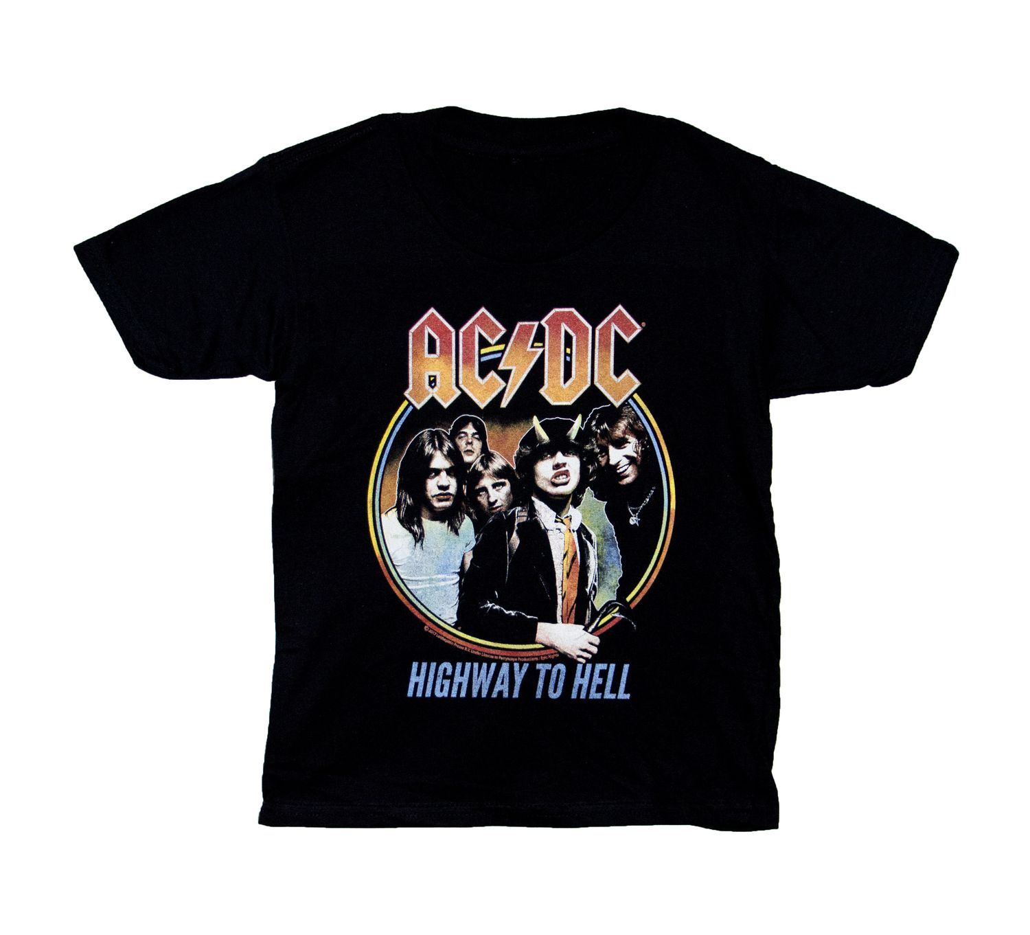 AC/DC Highway To Hell Tricolor Toddler - Black