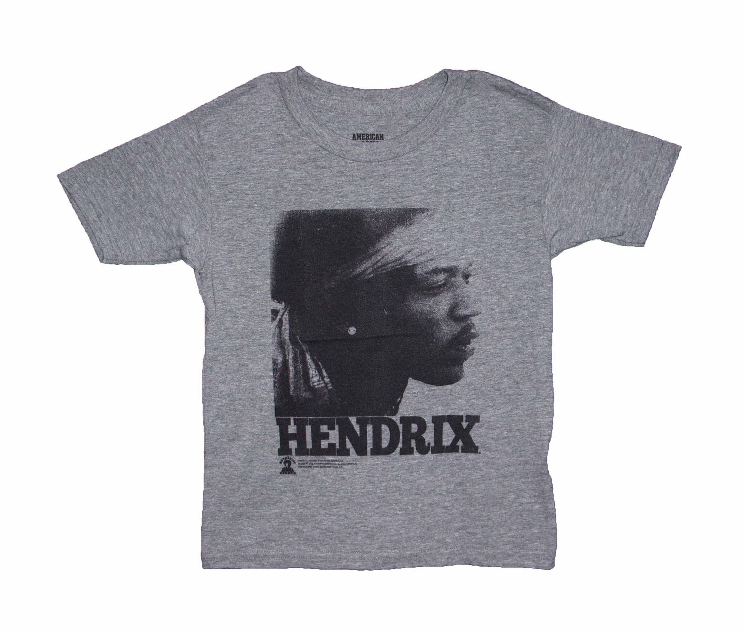 Jimi Hendrix Portrait Youth - Grey