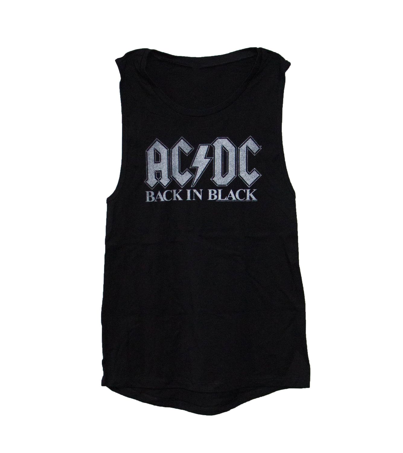 AC/DC - Back in Black Women's Muscle Tank - BLK