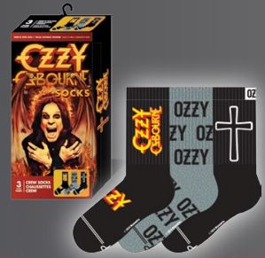 Ozzy Osbourne 3-Pack Crew Socks Gift Box