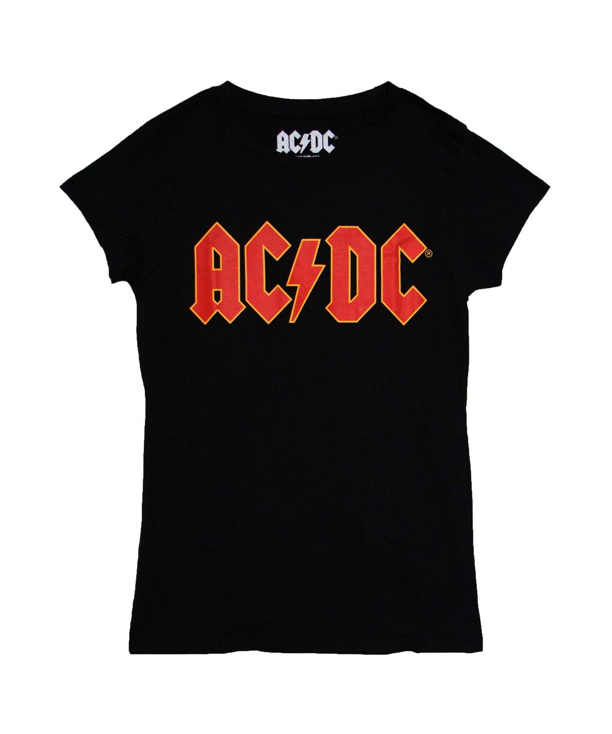 AC/DC Red/Yellow Logo Women's Tee