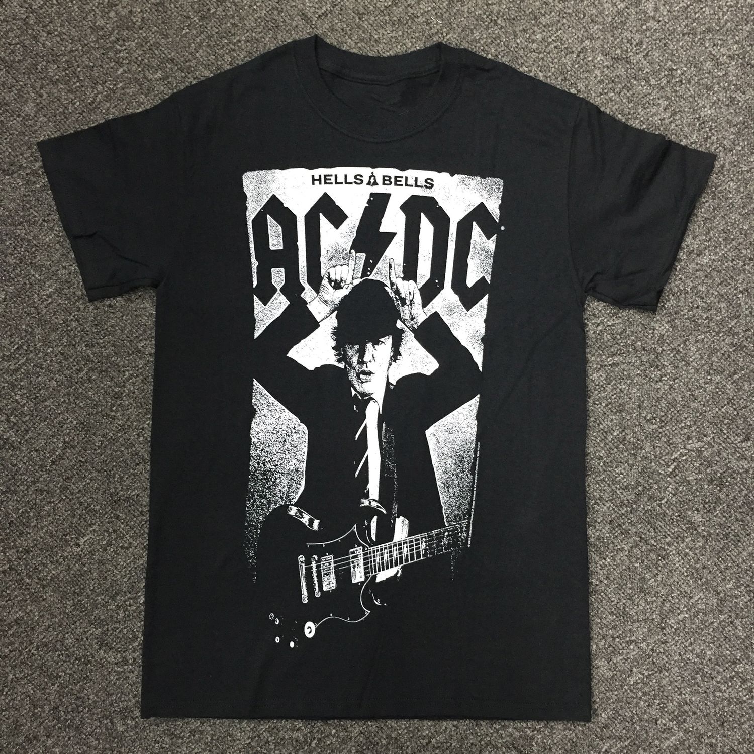 AC/DC Angus Poster Hells Bells - Black