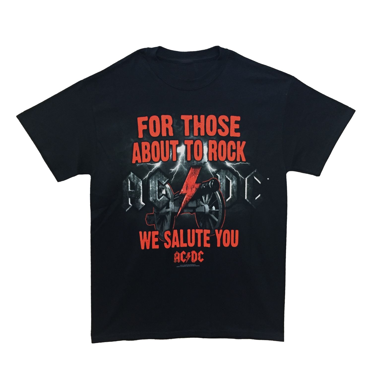 AC/DC For Those About to Rock We Salute You Red/Black